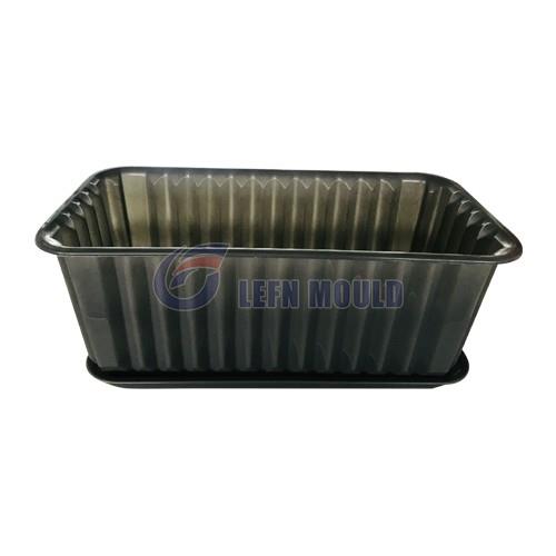 Plastic Flower Pot With Base Plate Mould Planter Pot Mould