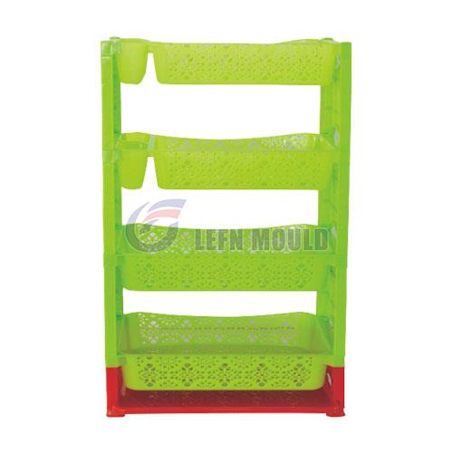 injection mold for plastic shelf